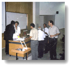Prof. G. Stendig-Lindberg hosting the Magnesium Conference 2000
